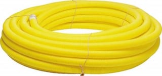 Pipelife kabelskyddsrör med dragtråd dubbelvägg 50 mm gul (50 meter)