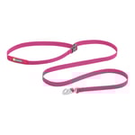 RUFFWEAR Flagline Leash koppel hund - Alpine Pink, 190 cm långt, 20 mm brett