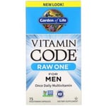 Garden of Life Vitamin Code Raw One For Men 75 vegcaps