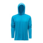 Grundéns Tough Sun Hoodie Azure, L -