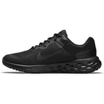 Nike Revolution 6 Running Shoe, Black/Black-Dark Smoke Grey, 26 EU