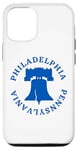 Coque pour iPhone 12/12 Pro Philadelphie Pennsylvanie Liberty Bell Patriotic Philly