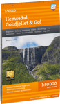 Calazo förlag Turkart Hemsedal, Golsfjellet & Gol 1:50.000 NoColour, OneSize