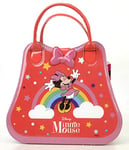 Markwins Minnie Mouse Weekender - Set de Maquillage pour Filles - Sac à Main Rigide Minnie pour Filles - Kit de Maquillage et Accessoires Fun et Colorés - Jouets et Cadeaux pour Enfants