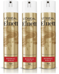 3 X L'Oréal Elnett Normal Strength, 75ml