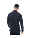 Lacoste Mens Classic Fit Speckled Print Polo Shirt in Navy Cotton - Size X-Small