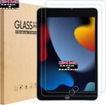 TopEsct Tempered Glass Film for IPad 10.2” Screen Protector (2 Pack) (N747)