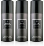 David Beckham Instinct Body Spray Deodorant, 150Ml (Pack of 3)