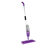 ARSUK Spraying Mop for Wood Laminate Tile Marble Floor Active Trigger Spray Sweeping (Purple Spray Mop 600ml)