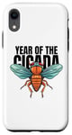Coque pour iPhone XR L'année de la cigale est Cicada Lover, c'est la saison des