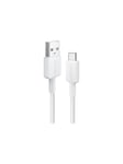 Anker 322 USB-A to USB-C Nylon cable - 1.8m - White