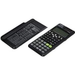 Casio FX-991ES Plus 2 vetenskaplig miniräknare med 417 funktioner och display, naturlig