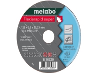Metabo 616220000, Rostfritt stål, 12,5 cm, 2,22 cm, 1 mm, 12200 RPM