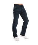 Levi's Mens Levis 501 Eastern Standard Jeans in Denim - Blue Cotton - Size 33 Extra Long