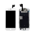 iPhone 6S Plus komplett LCD Skärm med smådelar - Vit