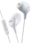 JVC HA-FX38M-W-E Marshmallow Custom Fit In-Ear Headphone with Remote and Microphone - White, 6.0 cm*31.0 cm*19.0 cm