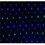 6x4m Nätsträngljus 880 LED-lampor Fiskenät Varmvit Multi
