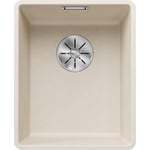 Blanco Subline 320-F UXI diskbänk, 34,7x42,7 cm, vit