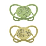 nip ® Soother My Butterfly Green , storlek 1 (0-6 månader), grön silikon
