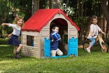 KETER Garden Outdoor Fun Indoor Kids Wonderfold Childrens Folding Playhouse