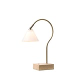 Halo Design Question portabel bordslampa antik/opal