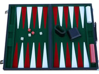 - Backgammon i vinyl Stor Brettspill