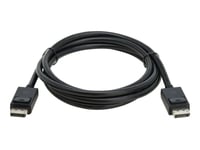 Eaton Tripp Lite Series Displayport 2.1 Cable With Latching Connectors (M/M), 8K 60 Hz, 40 Gbps, Hdr, Hbr3, Mst, 4:4:4, Hdcp 2.2, Black, 6 Ft. (1.8 M) - Displayport-Kabel - Displayport (Hane) Till Displayport (Hane) - Displayport 2.1 - 1.8 M - 8K60