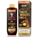 WOW Skin Science Moroccan Argan Oil Foaming Face Wash Refill Pack - 200ml