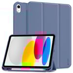 Tech-Protect iPad 11" (2025) / iPad 10.9" (2024/2022) SC Fodral m. Apple Pencil Hållare - Blå