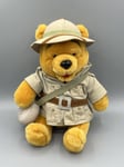Walt Disney World Winnie the Pooh Safari Pooh Plush Soft Toy New Retired 9”