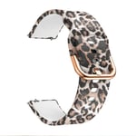 Silikonarmband Samsung Galaxy Watch Active 2 44mm Leopard