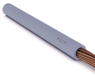 Câble isolé unipolaire Câbles 1x25mm2 gris vendu au mètre - FS17-1X25GR