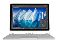 Microsoft Surface Book with Performance Base - Tablette - avec socle pour clavier - Intel Core i7 - 6600U / jusqu'à 3.4 GHz - Win 10 Pro 64 bits - GF GTX 965M - 16 Go RAM - 512 Go SSD - 13.5" écran tactile 3000 x 2000 - Wi-Fi 5 - argent - commercial