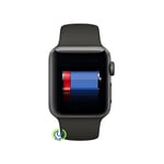 Apple Watch Serie 2&3, batteribyte - 42mm