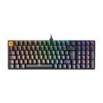 Glorious GMMK 2 Full-Size 96 % mekaniskt tangentbord - Glorious Fox Linear, svart