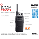 Icom F29SR2 PMR446 Håndholdt LIsensfri Radio (Analog, 446MHz)