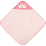 Canpol babies Royal Baby håndklæde med hætte Pink 85x85 cm