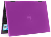 mCover Hard Case Only Compatible for 2021 15.6" HP Envy x360 15-EE / 15-EDxxxx Series Laptop (Not Compatible with Other HP Envy models) (Purple)