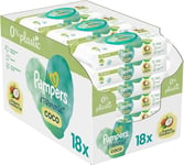 Pampers Harmonie Coco Baby Wipes X18