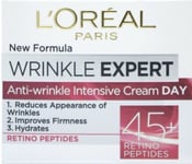 2x L'Oreal Paris Wrinkle Expert 45+Anti-Wrinkle Intensive&Firming Day Cream 50ml