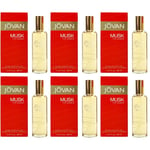 Jovan Musk Cologne Concentrate Spray For Women 96ml x 6