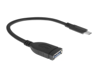 ACT USB 3.2 Gen2 OTG cable C male - A female 0.2 meters, Zip Bag