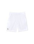 Lacoste Men's Gh6961 Dress Shorts, White/Navy Blue, 4X-Large