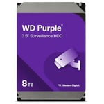 Western Digital WD Purple 8TB Surveillance 3.5" Internal Hard Drive - Allframe Technology, 180TB/yr, 256MB Cache, 3 Year Warranty