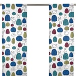 Arvidssons Textil Lövskog Multi Panelgardin