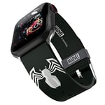 MARVEL – Venom Insignia Bracelet pour smartwatch - Sous licence officielle, compatible avec toutes les tailles et séries d’Apple Watch (montre non incluse)