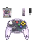 Tribute64 2.4GHz Wireless Controller - Atomic Purple - Controller - Nintendo 64