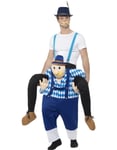 Bavarian Piggyback Rideon Oktoberfestdräkt
