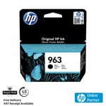 Genuine HP 963 Black Ink Cartridge for HP Officejet Pro 9015e Printer, 3JA26AE
