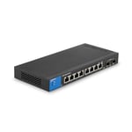 Linksys Switch Manageable 8 ports Gigabit Ethernet avec 2 Ports Gigabit Uplink SFP